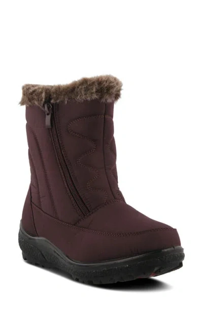 Flexus By Spring Step Persenia Waterproof Winter Boot In Brown
