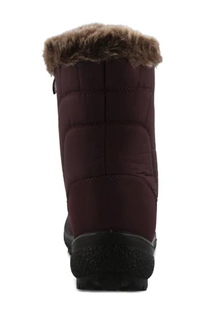 Flexus By Spring Step Persenia Waterproof Winter Boot In Brown