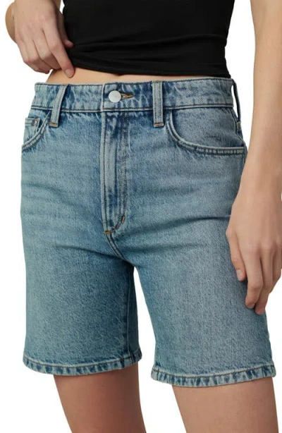 Joe's The Joey Longline Denim Cuffed Shorts