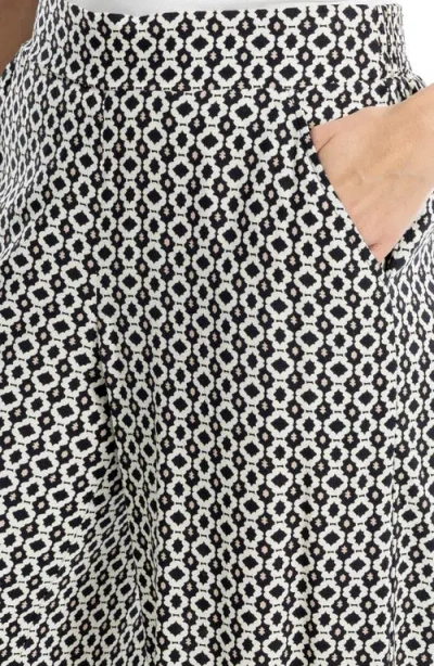 Max Studio Wide Leg Pull On Pants In White