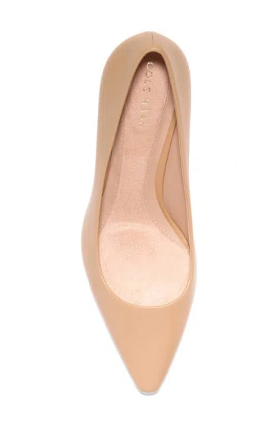 Cole Haan The Go-to Janey Pointed Toe Pump In Neutral