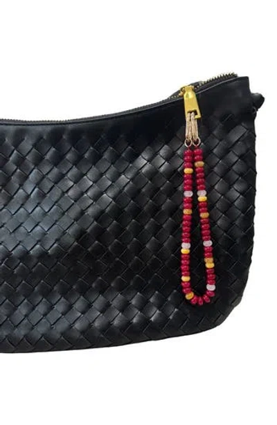 Macrae & Co . Spice It Up Bag Charm In Red