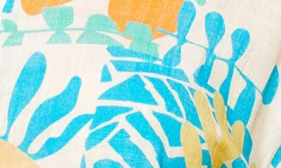 Flying Tomato Print Collared Romper In Multi