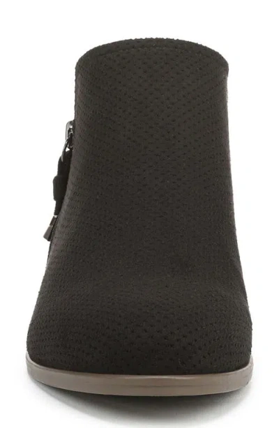 Dr. Scholl's Women's Reverie Block Heel Zip Short Boots In Black