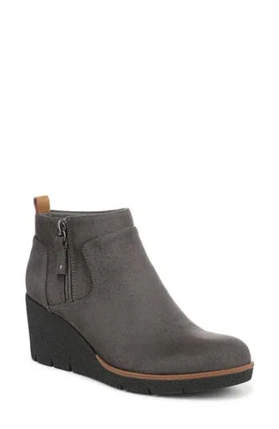 Dr. Scholl's Women's Bianca Wedge Booties In Gray
