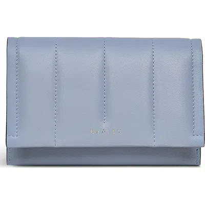 Radley Oak Street Medium Flapover Wallet In Blue