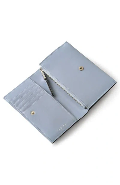 Radley Oak Street Medium Flapover Wallet In Blue