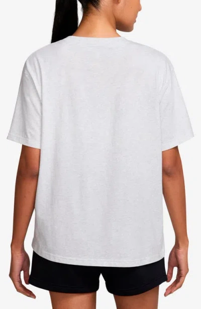 Jordan Flight Relaxed Fit Cotton Graphic T-shirt In White