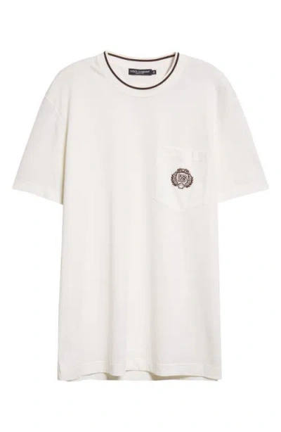Dolce & Gabbana Jersey T-shirt In White