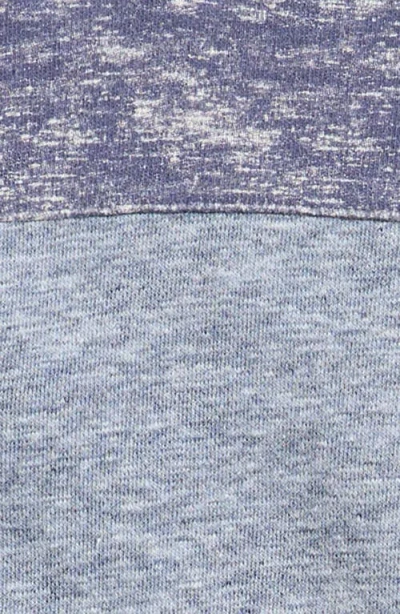 Splendid Blake Block Stripe Henley Sweatshirt & Sweatpants Set In Gray