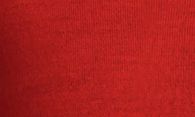 Khaite Brieta Merino Wool Blend Cardigan In Red