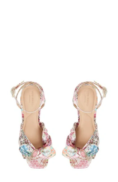 Ted Baker Hallie Ankle Strap Platform Sandal In Multi