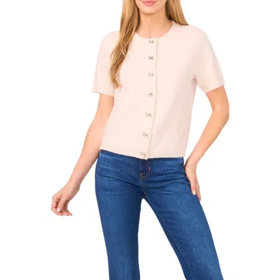 Cece Slim Fit Cardigan In Pink