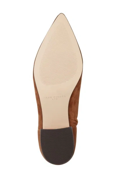 Marc Fisher Ltd Leonna Pointed Toe Bootie In Brown