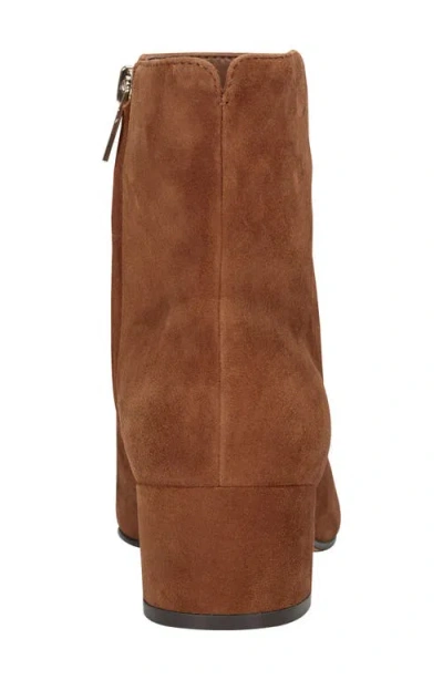 Marc Fisher Ltd Leonna Pointed Toe Bootie In Brown