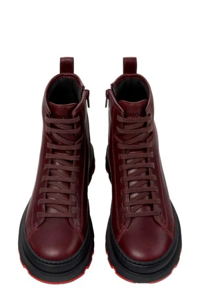 Camper Brutus+ In Burgundy