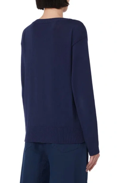 Weekend Max Mara Mm By Max Mara Albata Sweater In Blue
