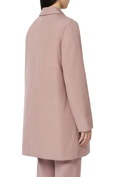 Weekend Max Mara Front Snap Coat In Pink