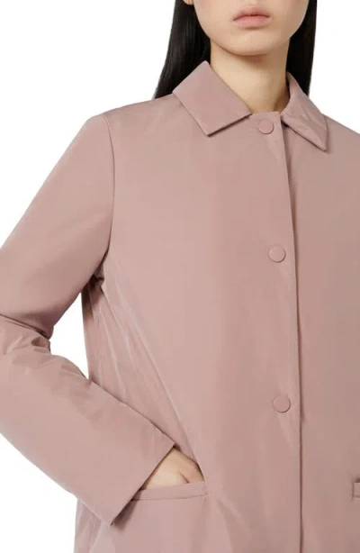 Weekend Max Mara Front Snap Coat In Pink