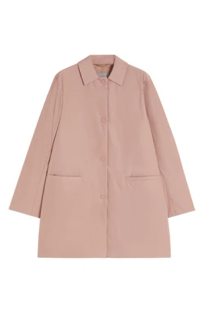 Weekend Max Mara Front Snap Coat In Pink