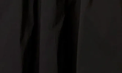 Nia Daisy Midi Dress In Black In Black