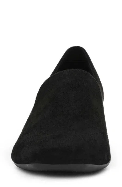 Anne Klein Women's Wendell Slip On Wedge Loafers In Black