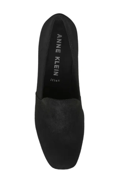 Anne Klein Women's Wendell Slip On Wedge Loafers In Black