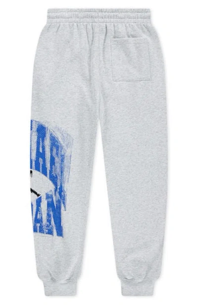 Jordan Mvp Big Kids' Jumpman Fleece Pants In White
