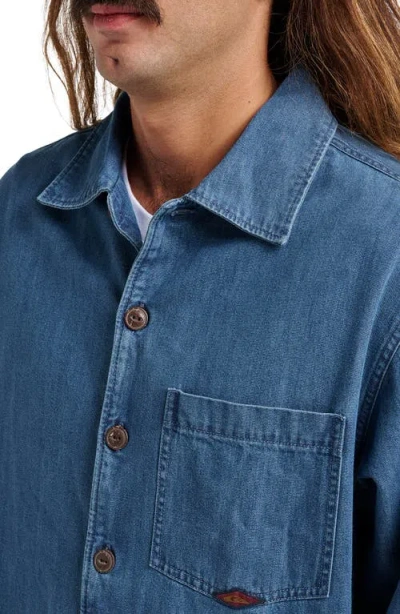 Quiksilver Men's Denim Over Shirt In Blue