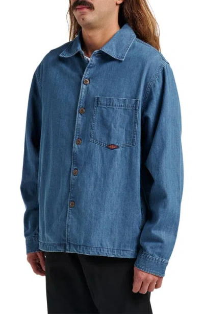 Quiksilver Men's Denim Over Shirt In Blue