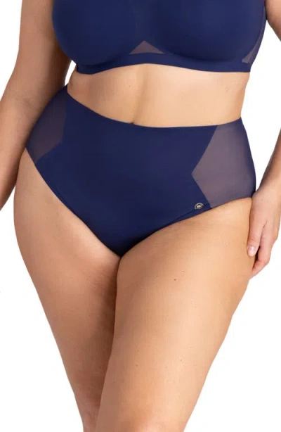 Honeylove Crossover Briefs In Blue