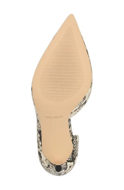 Nine West Women's Folowe D'orsay Stiletto Pumps In Multi