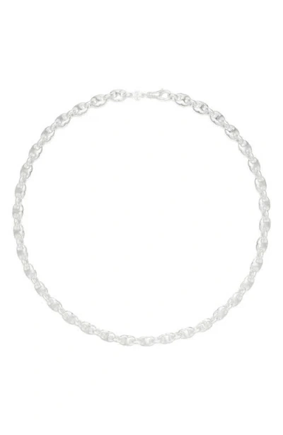 Tory Burch Delicate Gemini Necklace In Metallic