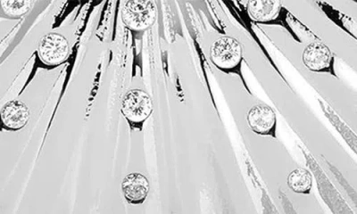 Ettika Sun Drenched Shell Drop Earrings In Silver