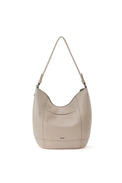 The Sak Sequoia Hobo Leather Bag In Sand