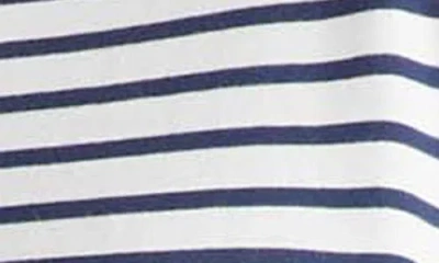 Universal Standard Breton Stripe T-shirt In White