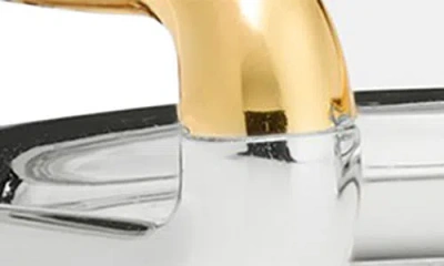 Kate Spade New York Interlock Cuff Bangle Bracelet In Gold