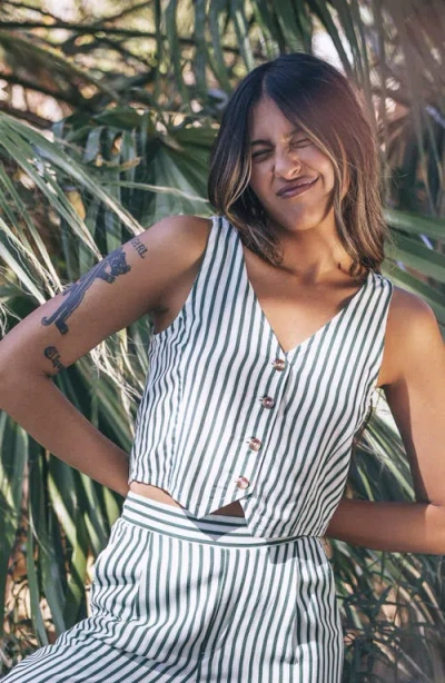 Hurley Roadside Stripe Vest In Multi