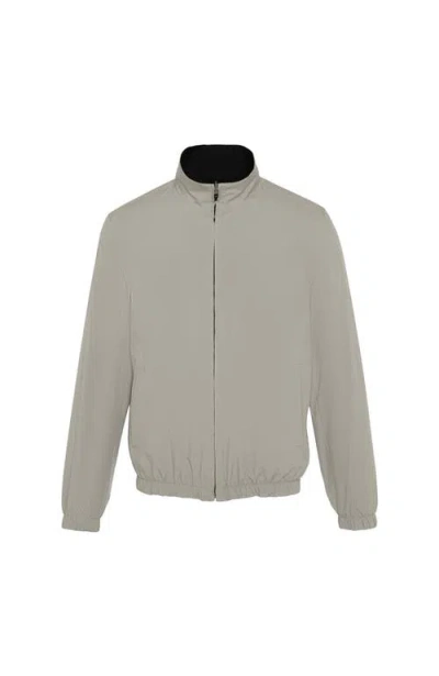 Gorski Reversible Zip Jacket In Multi