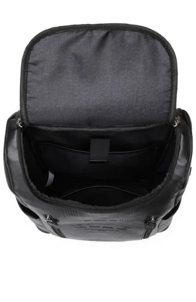Elle Roamer 22l Vegan Leather Backpack In Black