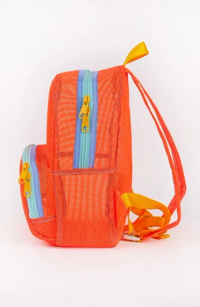 Mokuyobi Mesh Mini Backpack In Orange