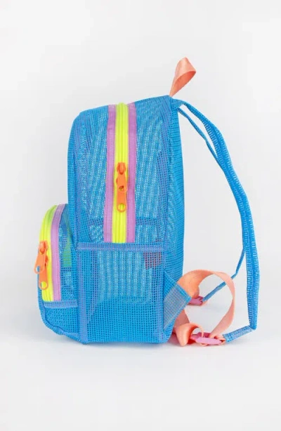 Mokuyobi Mesh Mini Backpack In Blue