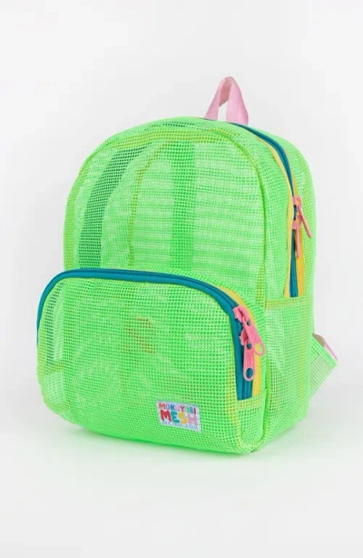 Mokuyobi Mesh Mini Backpack In Green
