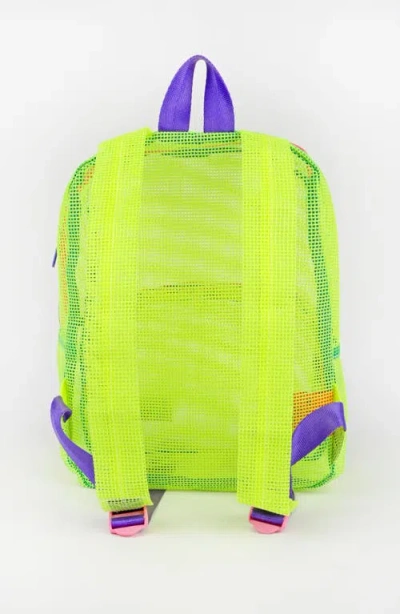 Mokuyobi Mesh Mini Backpack In Yellow