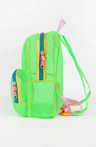 Mokuyobi Mesh Mini Backpack In Green