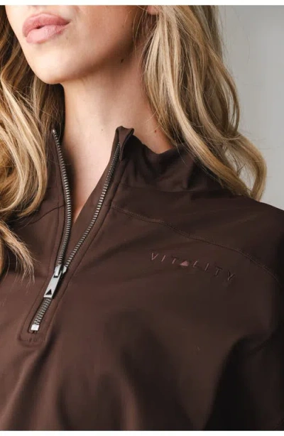 Vitality Nomad Jacket In Brown