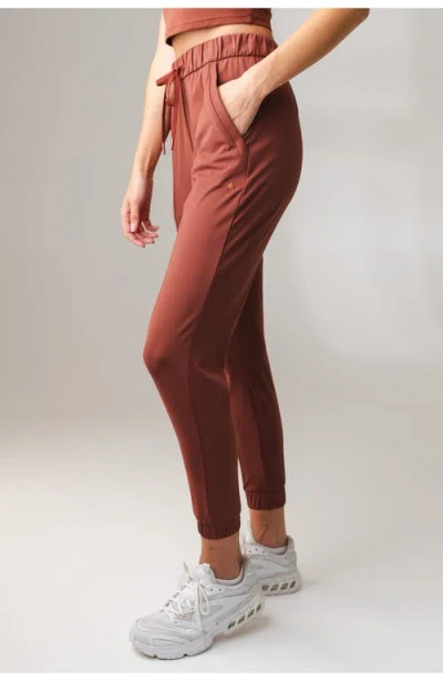Vitality Nomad Jogger In Brown