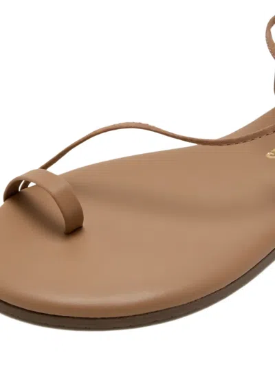 Tkees Jo Suede And Leather Sandals In Brown
