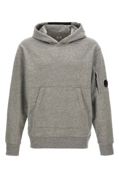 C.p. Company C.p.company Cotton Hoodie In Gray