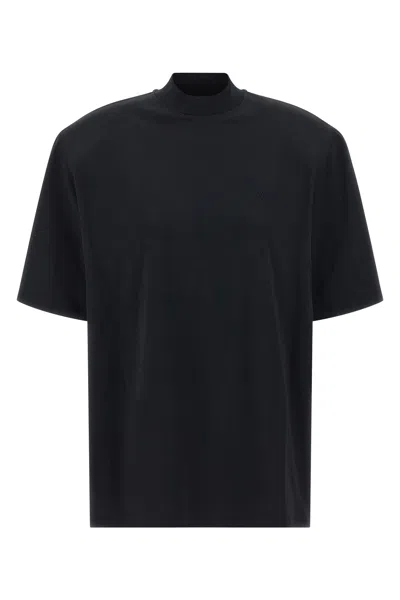 Attico Light Jersey Tank Top In Black